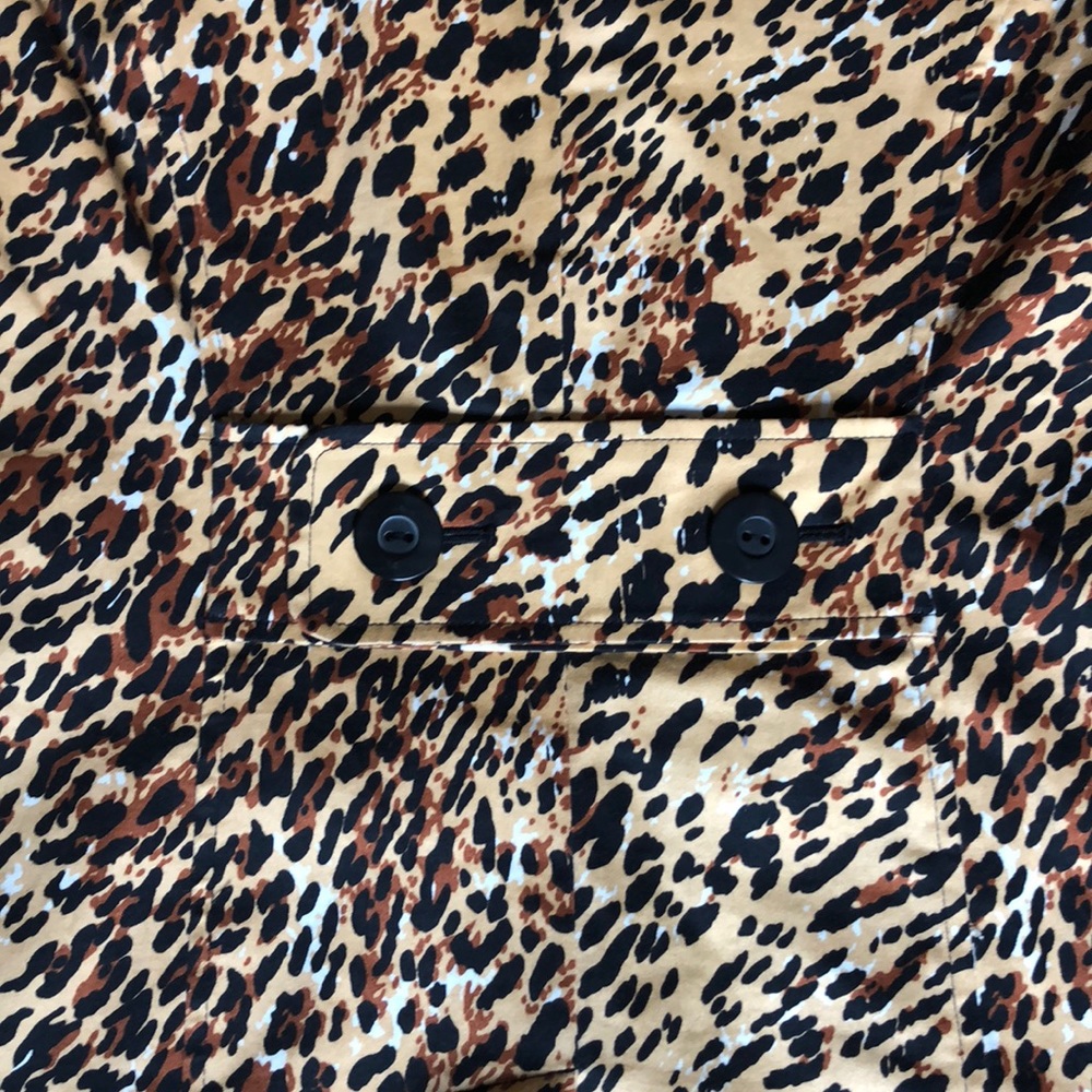 Cheetah print coat - Picture 5 of 7